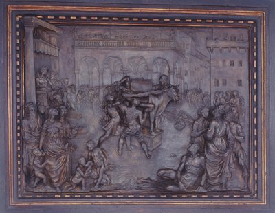 Phalaris en de Stier van Perillus, 1590-1600 door Giovanni Battista Caccini