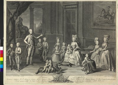Heilige Roomse Keizer Leopold II door Giovanni Battista Cecchi