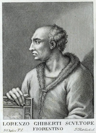 Lorenzo Ghiberti door Giovanni Battista Cecchi