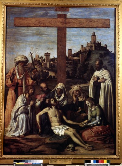De kruisafneming (INRI) door Giovanni Battista Cima da Conegliano