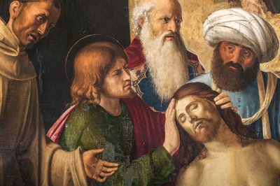 Rouw om Christus (detail) door Giovanni Battista Cima da Conegliano