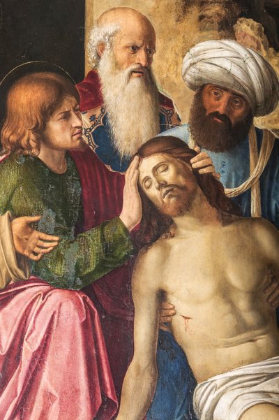 Rouw om Christus (detail) door Giovanni Battista Cima da Conegliano