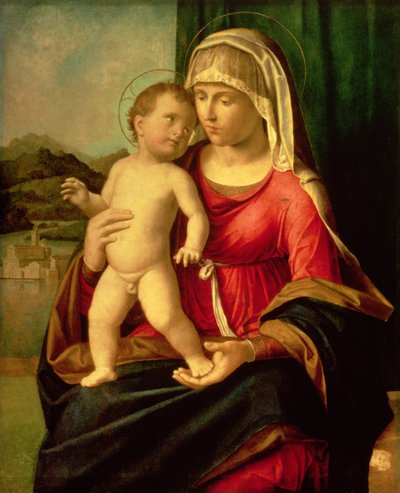 Madonna en Kind door Giovanni Battista Cima da Conegliano