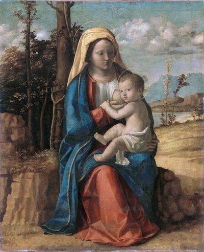 Madonna met kind door Giovanni Battista Cima da Conegliano