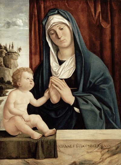 Madonna en kind door Giovanni Battista Cima da Conegliano
