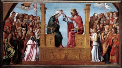 De Kroning van de Maagd door Giovanni Battista Cima da Conegliano