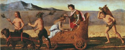 Bruiloft van Bacchus en Ariadne door Giovanni Battista Cima da Conegliano