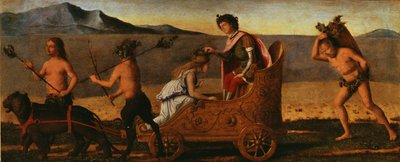 Huwelijk van Bacchus en Ariadne, 1505 door Giovanni Battista Cima da Conegliano