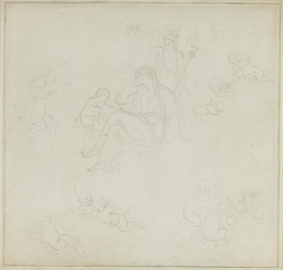 Venus met Putti door Giovanni Battista Cipriani