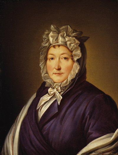 Portret van Prinses Varvara Golitsyna, née von Engelhardt 1752-1815, 1800s door Giovanni Battista Damon Ortolani