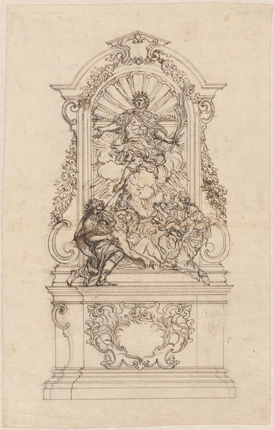 Een Relikwie van Sint Sigismondo door Giovanni Battista Foggini