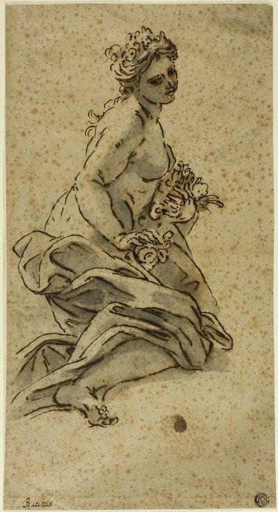 Flora door Giovanni Battista Gaulli