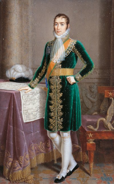 Portret van Eugene de Beauharnais (Parijs) door Giovanni Battista Gigola