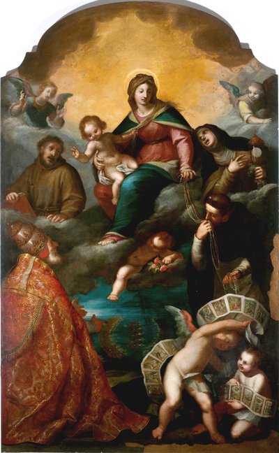 Pius V door Giovanni Battista Paggi