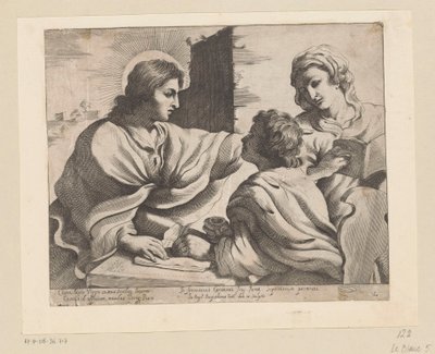 Johannes de Doper, Christus en Maria door Giovanni Battista Pasqualini