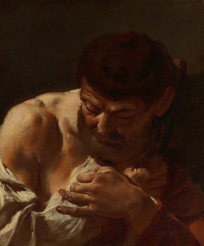 Borstbeeld van een man, Sint Matthias, ca. 1715-20 door Giovanni Battista Piazzetta