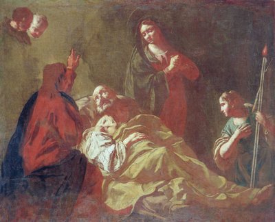Dood van St. Joseph, c.1740 door Giovanni Battista Piazzetta