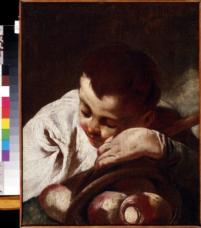 Portret van een kleine jongen door Giovanni Battista Piazzetta