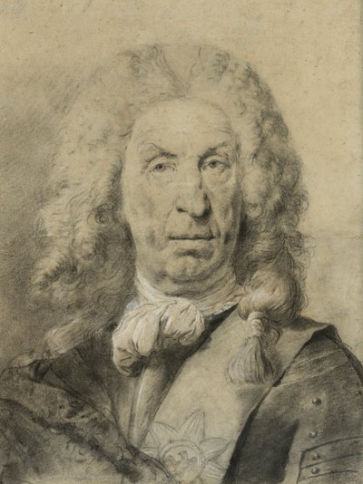 Portret van maarschalk von der Schulenburg door Giovanni Battista Piazzetta