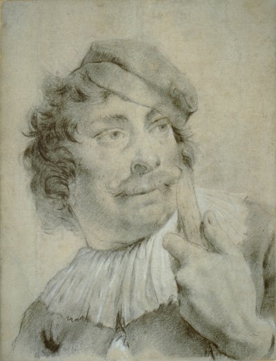 Portret van een gondelier door Giovanni Battista Piazzetta