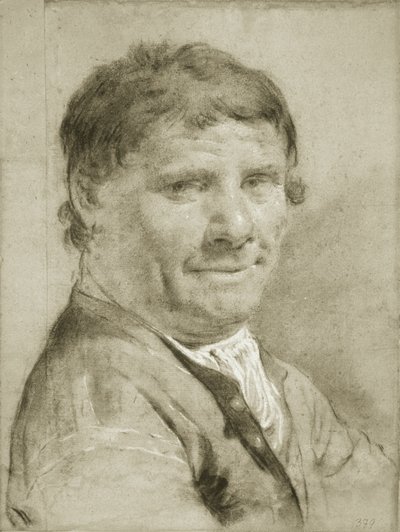 Portret van een man door Giovanni Battista Piazzetta