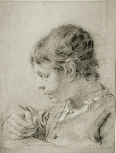 Portret van een jonge jongen door Giovanni Battista Piazzetta