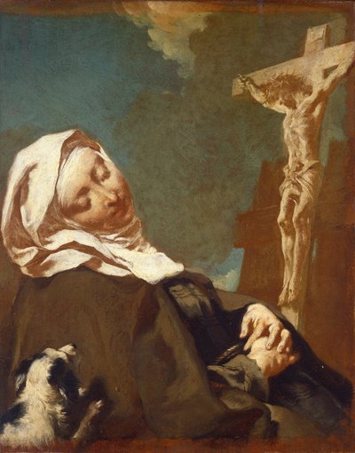 Sint Margaretha van Cortona door Giovanni Battista Piazzetta