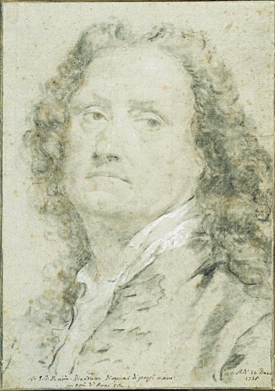Zelfportret door Giovanni Battista Piazzetta