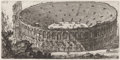 Amfitheater van Verona door Giovanni Battista Piranesi