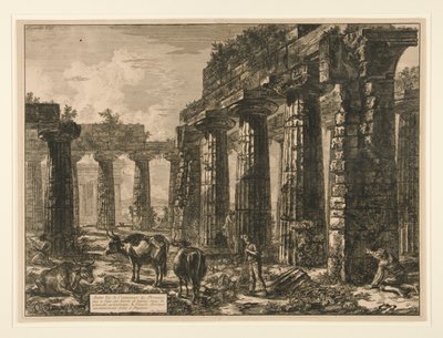 Autre Vue de l door Giovanni Battista Piranesi