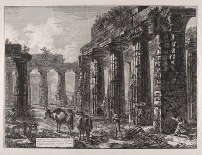 Andere weergave van de door Giovanni Battista Piranesi