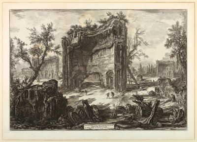 Thermen van Trajanus door Giovanni Battista Piranesi