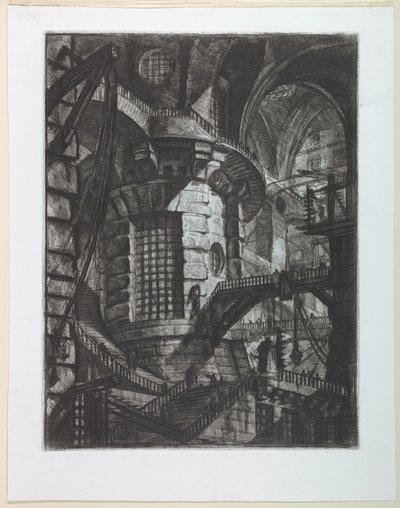Carceri-serie, plaat III door Giovanni Battista Piranesi