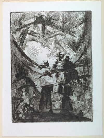 Carceri Serie, Plaat IX door Giovanni Battista Piranesi