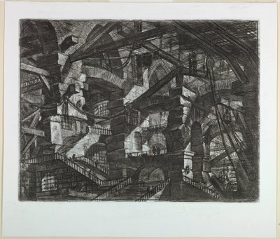 Carceri Serie, Plaat XIV door Giovanni Battista Piranesi