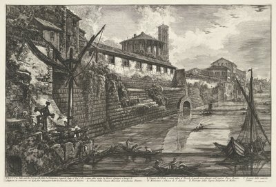 Cloaca Maxima te Rome door Giovanni Battista Piranesi