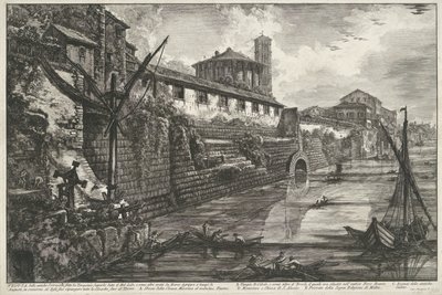 Cloaca Maxima te Rome door Giovanni Battista Piranesi