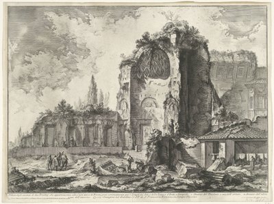 Gezichten op Rome, de Campagna, etc. door Giovanni Battista Piranesi
