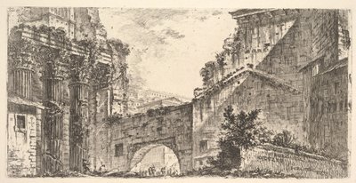 Forum van Augustus door Giovanni Battista Piranesi