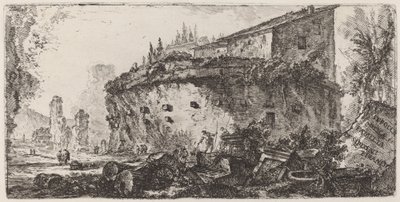 Familiegraf van de Scipioni door Giovanni Battista Piranesi