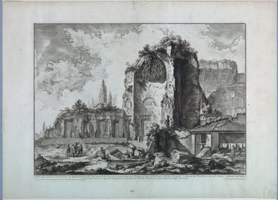 Tempel van Venus in Rome door Giovanni Battista Piranesi