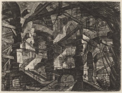De Gotische Boog door Giovanni Battista Piranesi