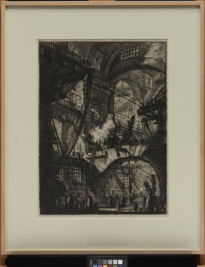 Het Rokende Vuur, c.1761 door Giovanni Battista Piranesi