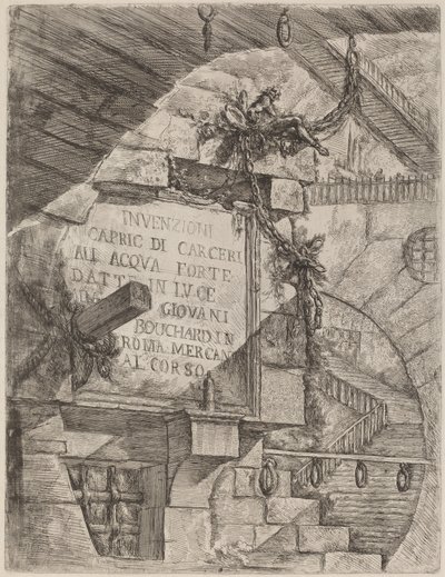 Titelplaat door Giovanni Battista Piranesi