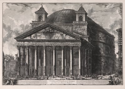 Veduta del Pantheon door Giovanni Battista Piranesi