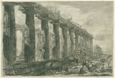 Uitzicht op de Tempel van 