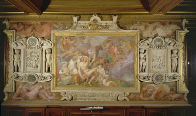 De dood van Adonis (detail) door Giovanni Battista Rosso Fiorentino