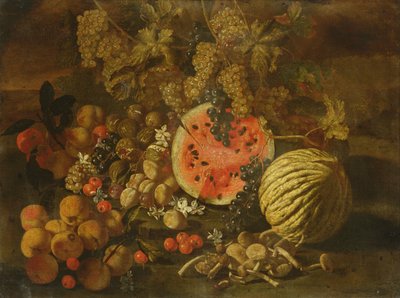 Stilleven door Giovanni Battista Ruoppolo or Ruopolo
