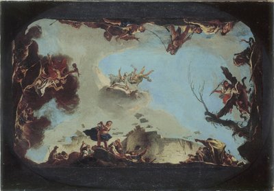 Allegorie van de kracht van welsprekendheid, c.1725 door Giovanni Battista Tiepolo