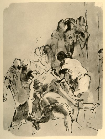 Kruisafneming, midden 18e eeuw door Giovanni Battista Tiepolo